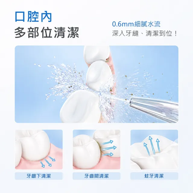 【SAMPO 聲寶】攜帶型電動沖牙機/洗牙器/沖牙器(WB-Z2003NL)