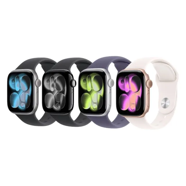 【Apple】Apple Watch S11 GPS 46mm(鋁金屬錶殼搭配運動型錶帶)