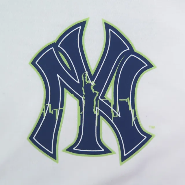 【FANATICS】MLB短袖上衣 T恤 紐約洋基隊 (MLBTS526116WH1白)