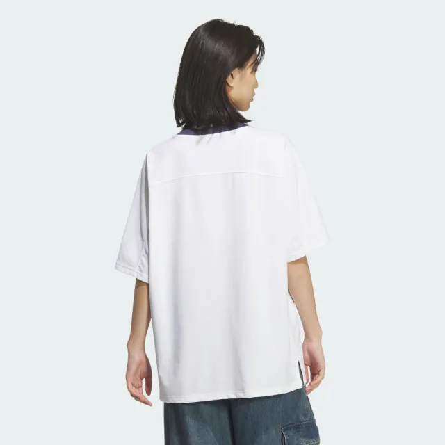 【adidas 愛迪達】運動 休閒 短袖 T恤 女上衣 OG W TEE SS 1(KT3062)