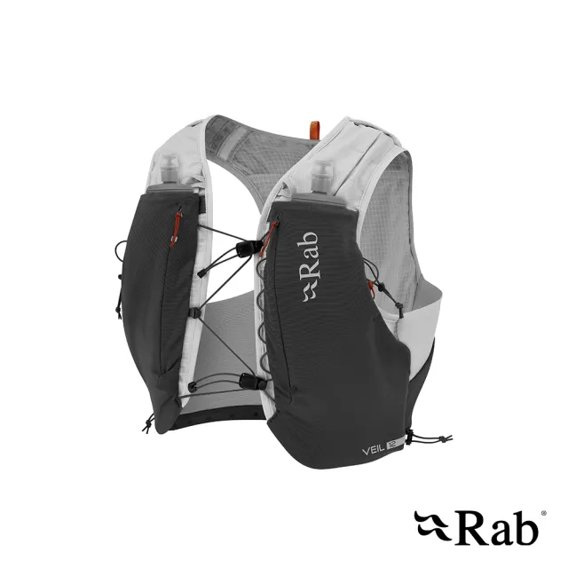 【RAB】Veil 12 越野跑多口袋輕量水袋背心 石像灰/石墨灰 #QAP55
