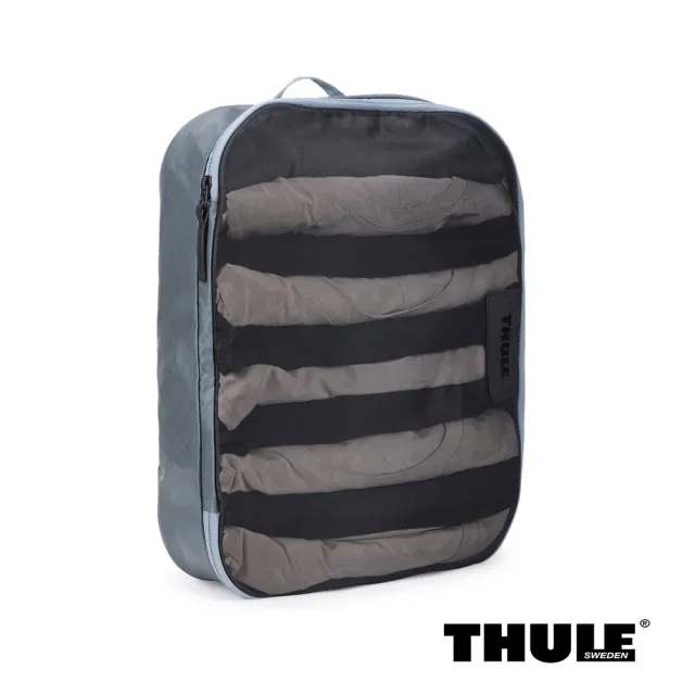 【Thule 都樂】packing cube 大型 行李收納袋 池塘灰 (週年慶/露營/旅行/收納)