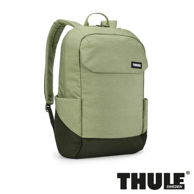 【Thule 都樂】Lithos 背包 20L 棕色/綠色  (週年慶/露營/旅行/收納)