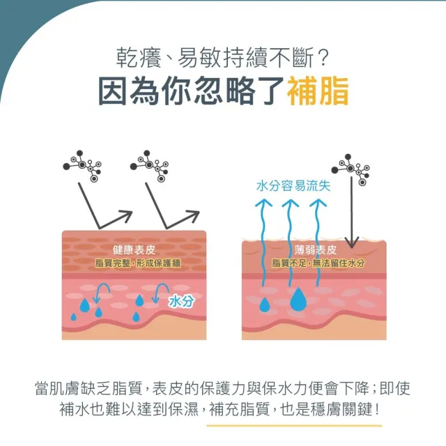 【Derma 丹麥德瑪】MD02 高效鎖水修護膏 200ml(修護嚴重乾癢脫屑)