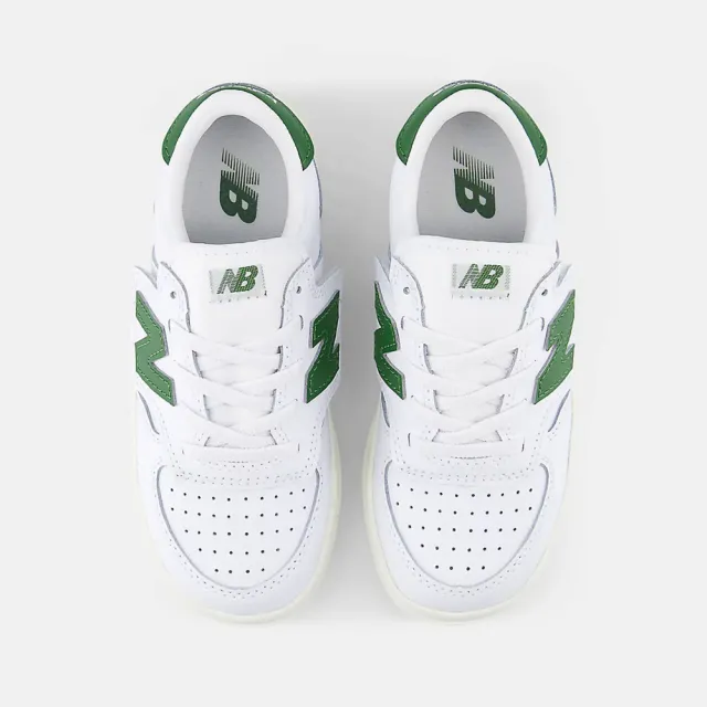 【NEW BALANCE】T500 Lace 中童 休閒鞋 復古 流行 白 綠(PHT500CC)