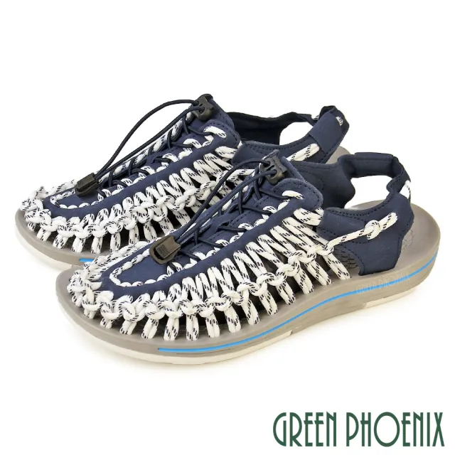 【GREEN PHOENIX 波兒德】男女 情侶 涼鞋 溯溪鞋 手工 編織 水陸 戶外(共5色/35-46)