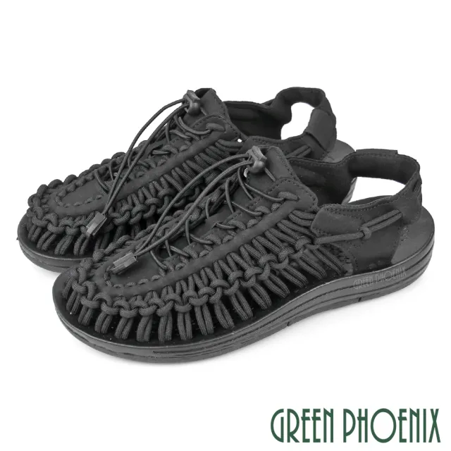 【GREEN PHOENIX 波兒德】男女 情侶 涼鞋 溯溪鞋 手工 編織 水陸 戶外(35-46)
