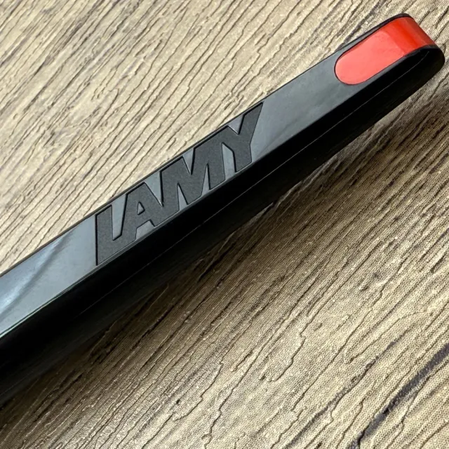 【LAMY】JOY喜悅系列 鋼筆 黑桿紅夾