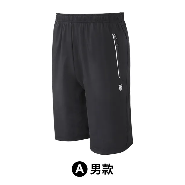 【K-SWISS】涼感運動短褲 吸濕排汗 球褲 慢跑 網球 匹克球 男短褲女短褲 1013677/1913693