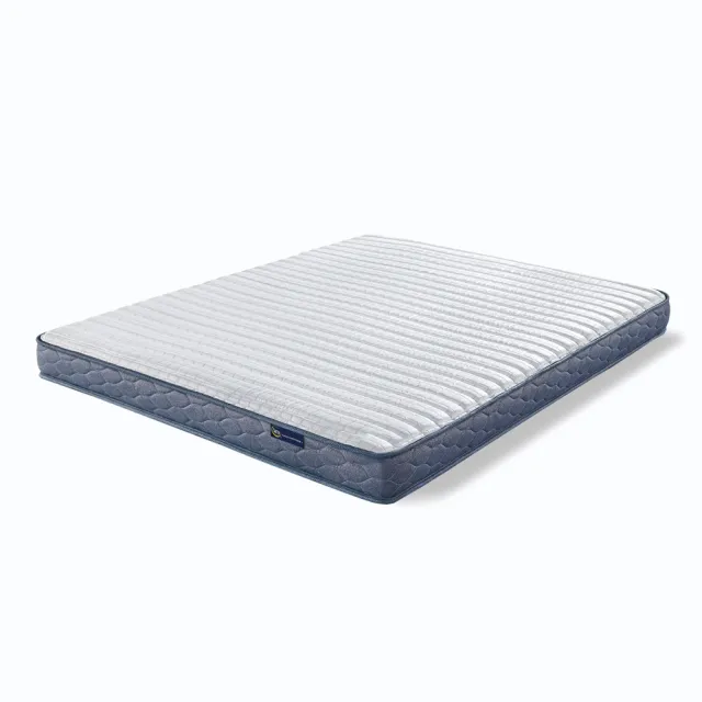 【Serta 美國舒達床墊】SleepTrue 費爾班克斯 薄型獨立筒床墊-雙人加大6x6.2尺(舒適涼感纖維)