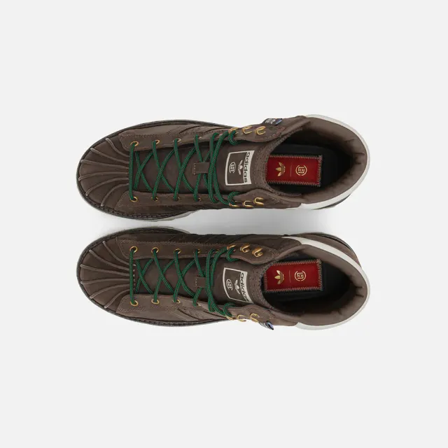【adidas 愛迪達】CLOT PRO MODEL BY EDC 聯名 陳冠希 棕色 男鞋(JQ1263)