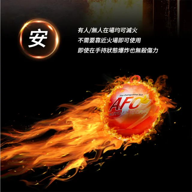 滅火彈 500克 滅火球 消防球 消防設備 有吊耳 家用滅火 208-SFH500H(乾粉滅火球 消防警報)