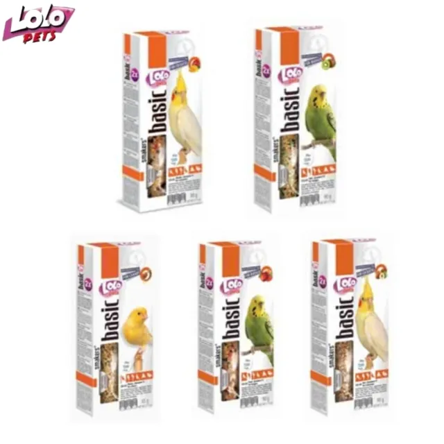 【LOLO】鸚鵡｜雀科鳥類 棒棒糖 65-90g*5入組(小動物零食/鸚鵡)