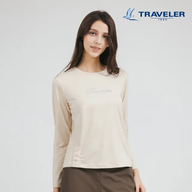 【TRAVELER 旅行者】女多款涼感/消臭/吸排/抗UV上衣｜251TR803.42.44