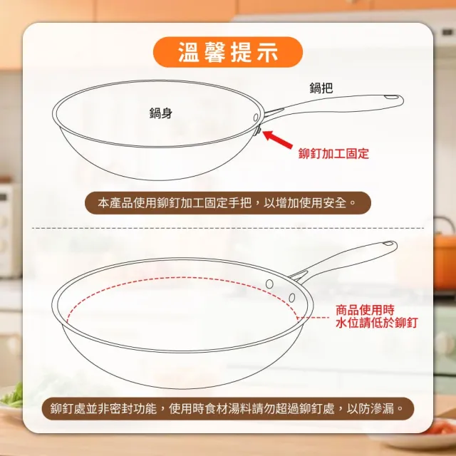 【SILWA 西華】冷極輕量快炒鍋28cm(含蓋)