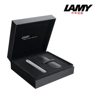 【LAMY】dialog cc 焦點系列 鋼筆筆套禮盒 靚亮白(81)