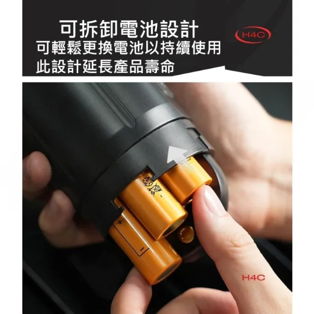 【HiBREW】H4C 攜帶式咖啡機_大師版  便攜式咖啡機 義式濃縮咖啡機 51mm粉碗(黑色)