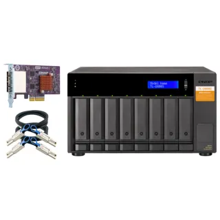 【QNAP 威聯通】TL-D800S 8Bay桌上型多通道JBOD高效能儲存擴充設備(SATA 6Gb/s)
