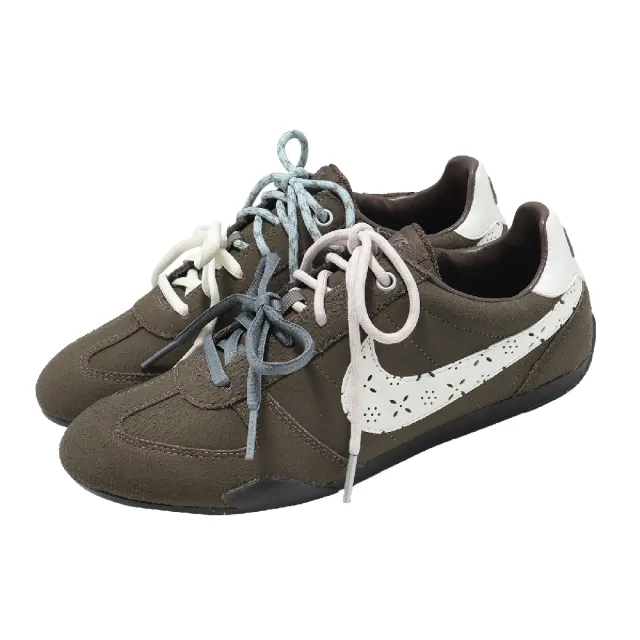 【NIKE 耐吉】休閒鞋 Wmns Sprint Sister 女鞋 棕 白 復古 雙鞋帶 IR5693-256