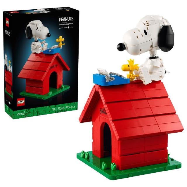 【LEGO 樂高】21368 IDEAS系列 - 花生漫畫：史努比的狗屋