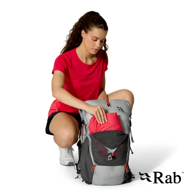 【RAB】Veil XP 30 超輕量防水長途登山背包 30L 鉛錫灰/石墨灰 #QAP72