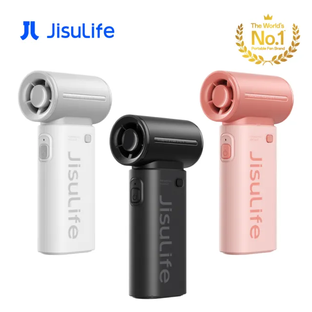 【JisuLife】几素 Handheld Fan Life 9 迷你手持高速風扇 USB充電 附掛繩 五檔風速調節 輕巧節能降噪