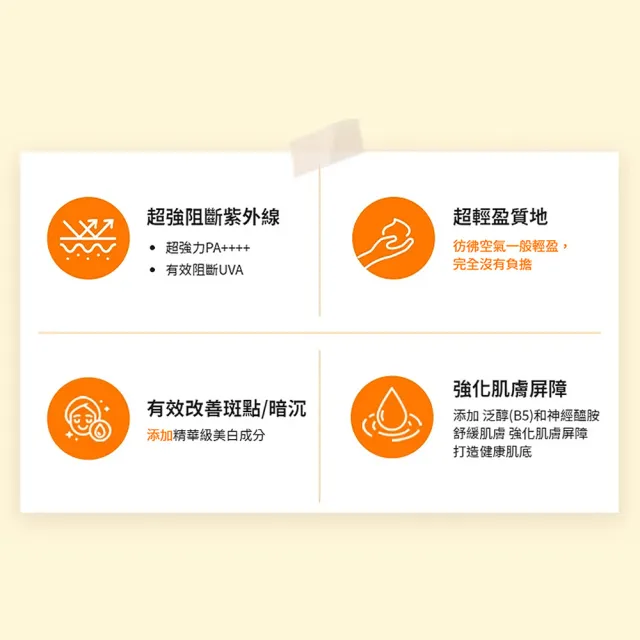 【LANEIGE 蘭芝】官方直營 維他命C淨膚防曬乳 50ml SPF50+ PA++++ 