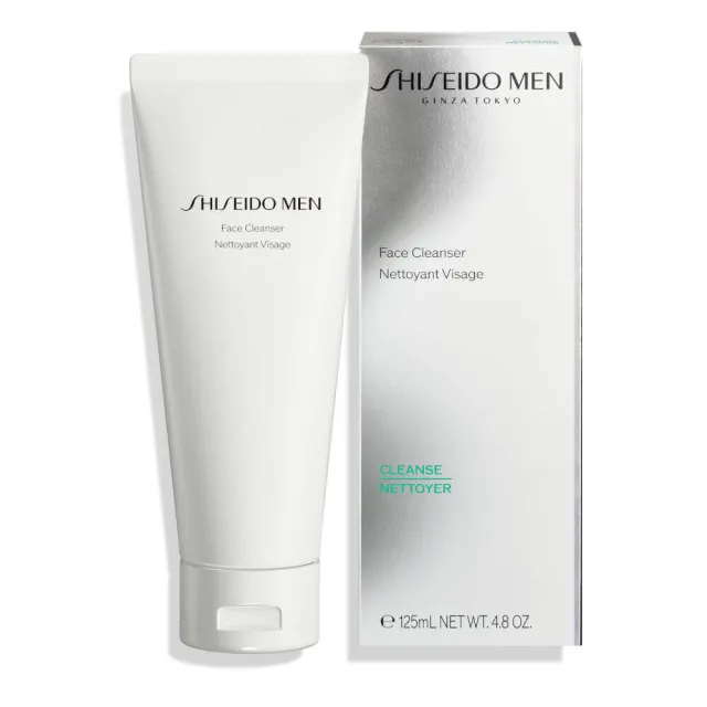 【SHISEIDO 資生堂國際櫃】男人極致極淨保濕潔膚乳125mL(洗面乳/刮鬍泡/潔面乳/潔面皂/男性保養)