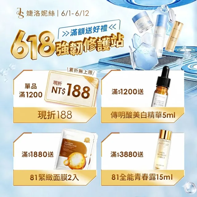 【JS 婕洛妮絲】*鳶尾花A醇防曬素顏霜SPF50+★★★10ml(紫色防曬霜)（防曬潤色）