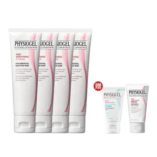 【PHYSIOGEL 潔美淨】安撫修護AI乳霜50ml_4入(抗敏修護/異位性皮膚炎適用)