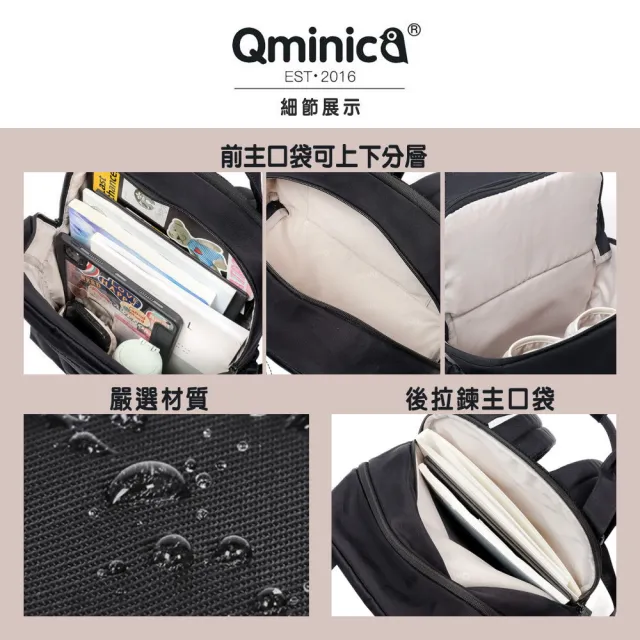【WHOSE BAG】防潑水雙層收納健身後背包｜通勤運動分離鞋位大容量雙肩包 男女適用 NO.QM060