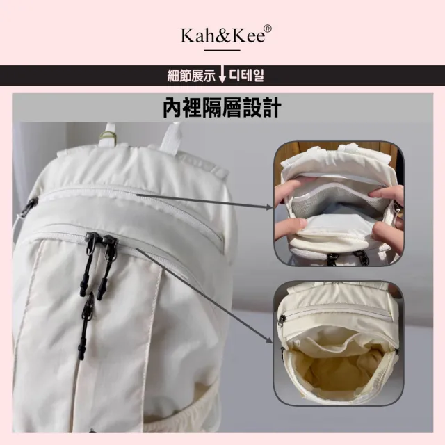 【WHOSE BAG】超輕量防潑水後背包｜透氣減壓多口袋通勤雙肩包 A4收納男女適用 NO.WBKK067