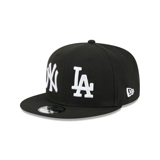 【NEW ERA】NEW ERA D593 950 MLB TWO TEAM 洋基 & 道奇 黑 男 女 (NE70891686)