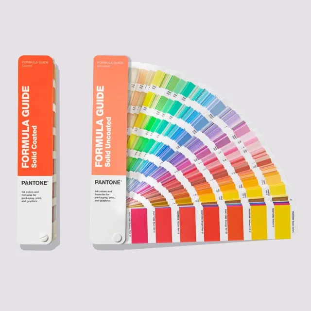 【PANTONE】配方指南 | 光面銅版紙 & 膠版紙 Pantone Formula Guide Set | Coated & Uncoated (GP1601B)