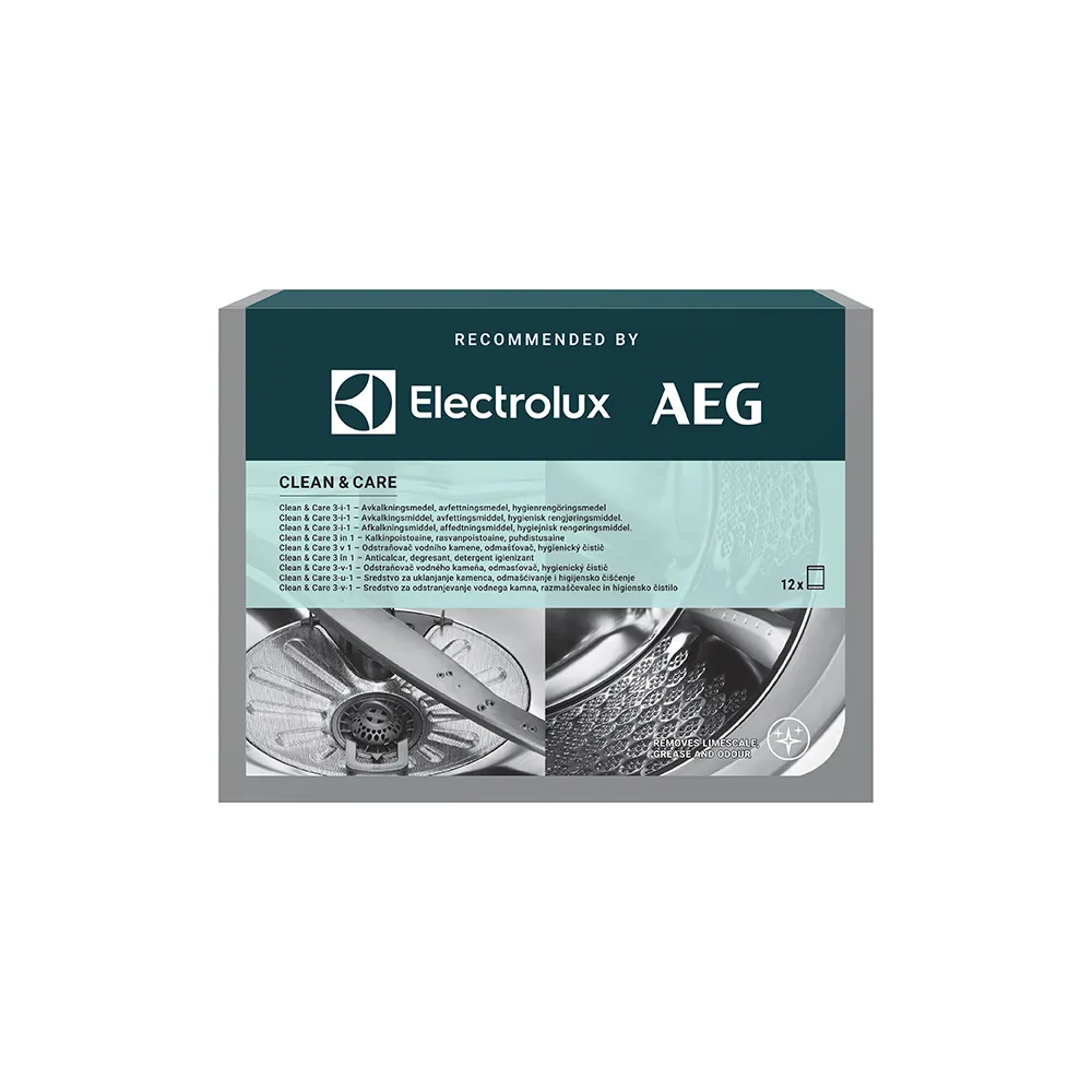 【Electrolux 伊萊克斯】洗碗機及洗衣機專用三合一清潔粉 (M2GCP121)