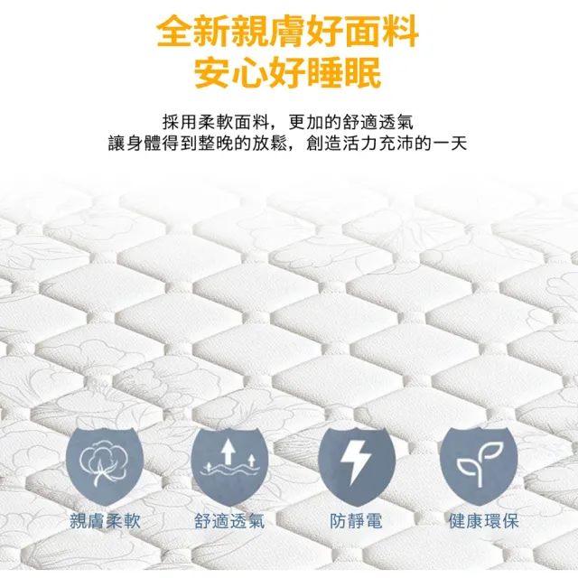 【星治】（100*200）床墊 椰棕床墊 護腰型硬床墊 可折疊床墊 預計10工作天送達(4cm枕芯 一體式不可折疊)