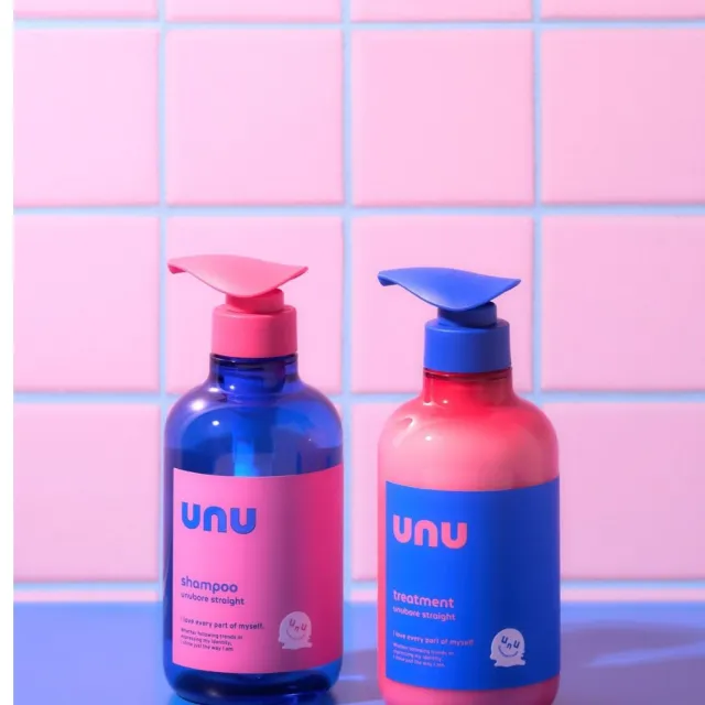 【UNU】官方直營 3入組任選-自我直順洗髮精 護髮素 免沖洗護髮乳(護髮膜/潤髮乳)
