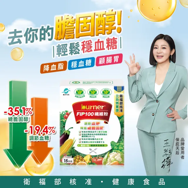【funcare 船井生醫】FIP100纖維粉禮盒-共45包(華山公益禮盒、年節.三節送禮首選)