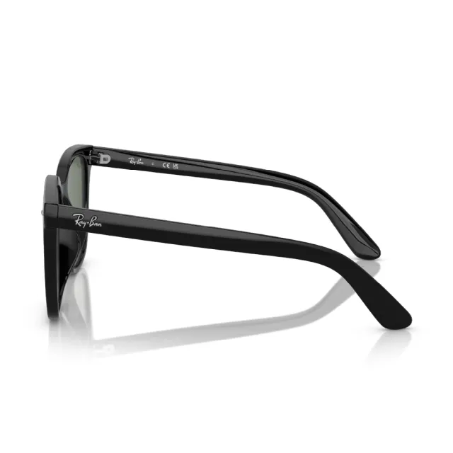 【RayBan 雷朋】大鏡片膠框太陽眼鏡 小臉神器 原廠公司貨(RB4401D 601/87、 601/71 57mm 多款選擇)