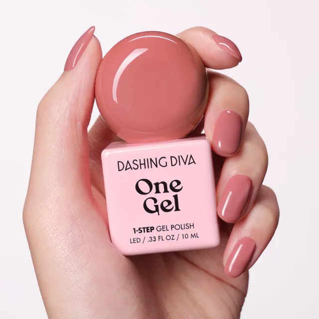 【DASHING DIVA】One Gel UV 凝膠指甲油10ml(DIY 凝膠 指甲油 需額外購買美甲燈)