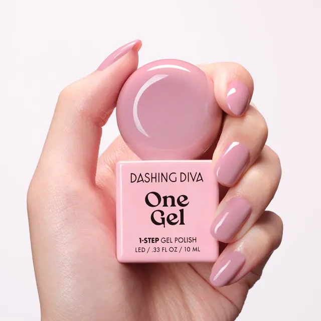 【DASHING DIVA】One Gel UV 凝膠指甲油10ml(DIY 凝膠 指甲油 需額外購買美甲燈)