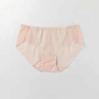 【Ladies 蕾黛絲】輕透氧順型靠過來無痕內褲M-EL(蜜桃粉膚)