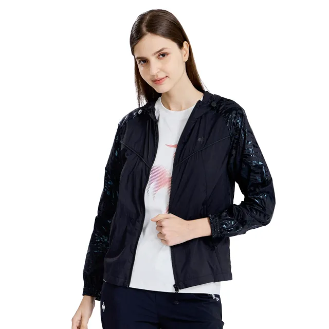 【LE COQ SPORTIF 公雞】抗UV防風外套 男女款 2色 LWX63663