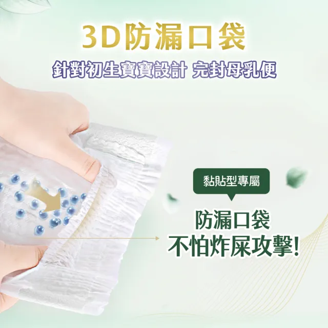 【HUGGIES 好奇】小森林 黏貼型 M-XL(紙尿褲/尿布/包)