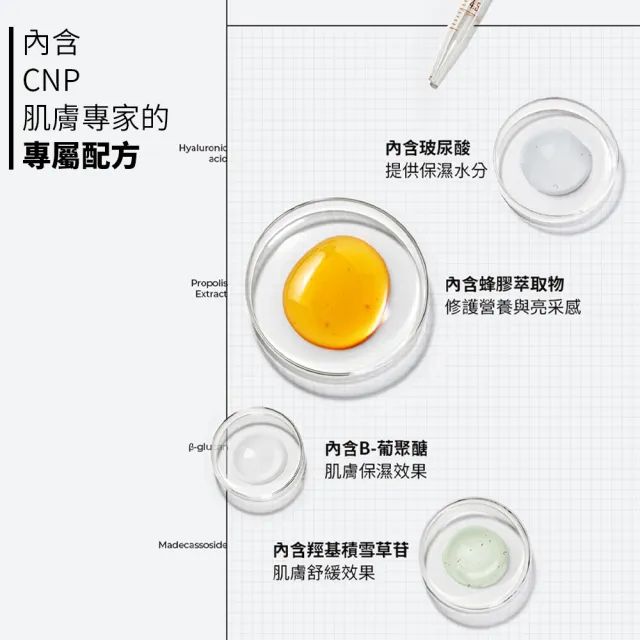 【CNP Laboratory】官方直營  蜂膠能量彈潤安瓶 15ml