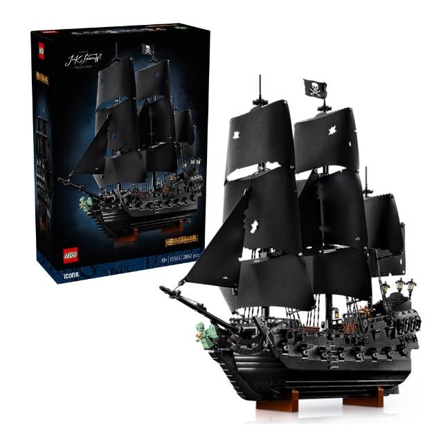 【LEGO 樂高】Icons 10365 史傑克船長的海盜船(神鬼奇航 居家擺設 積木 玩具)