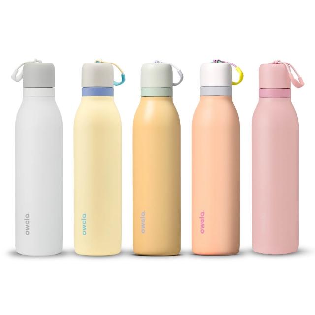 【Owala】Freesip Twist三層不鏽鋼｜旋蓋式雙飲口吸管隨行杯｜710ml(保溫保冰/運動水壺/長效保氣)