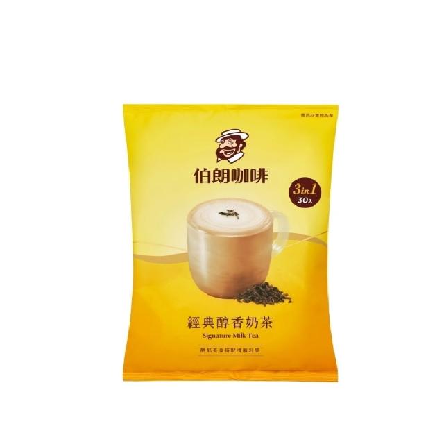 【金車/伯朗】伯朗三合一奶茶-30入/袋