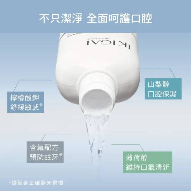 【CSD 中衛】IKIGAI 漱口水 450mlx6入(薄荷/海洋薄荷)