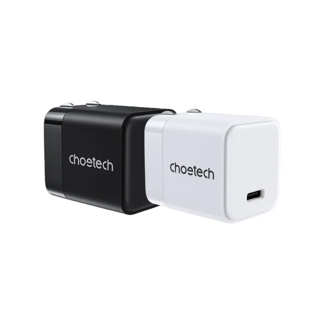 【Choetech】氮化鎵GaN PD3007 PD30W快充充電器(小巧身型 高效快充)